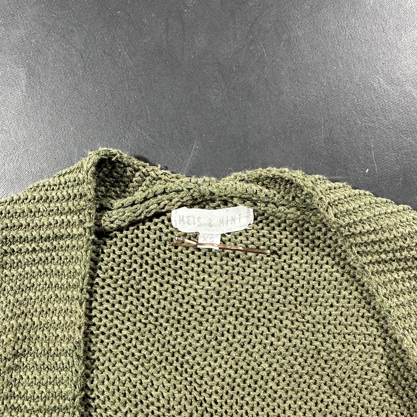 Cardigan - Olive - Size XS