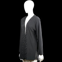 Cardigan - Black - Size L