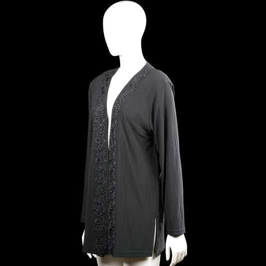 Cardigan - Black - Size L