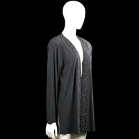 Cardigan - Black - Size L