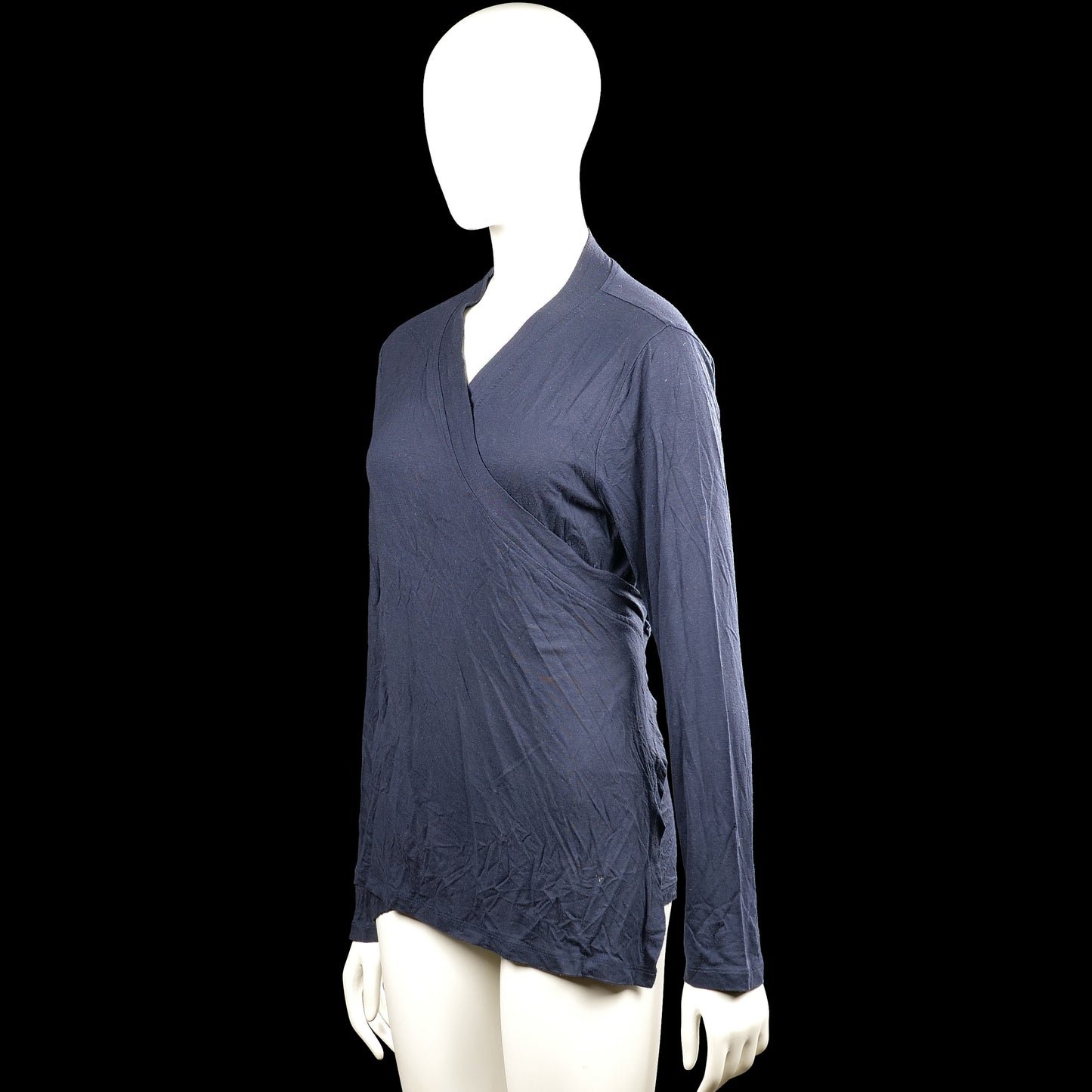 Long-sleeve top - Navy - Size L