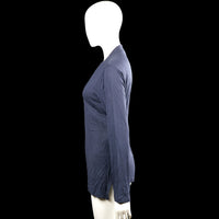 Long-sleeve top - Navy - Size L
