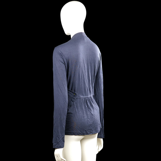 Long-sleeve top - Navy - Size L