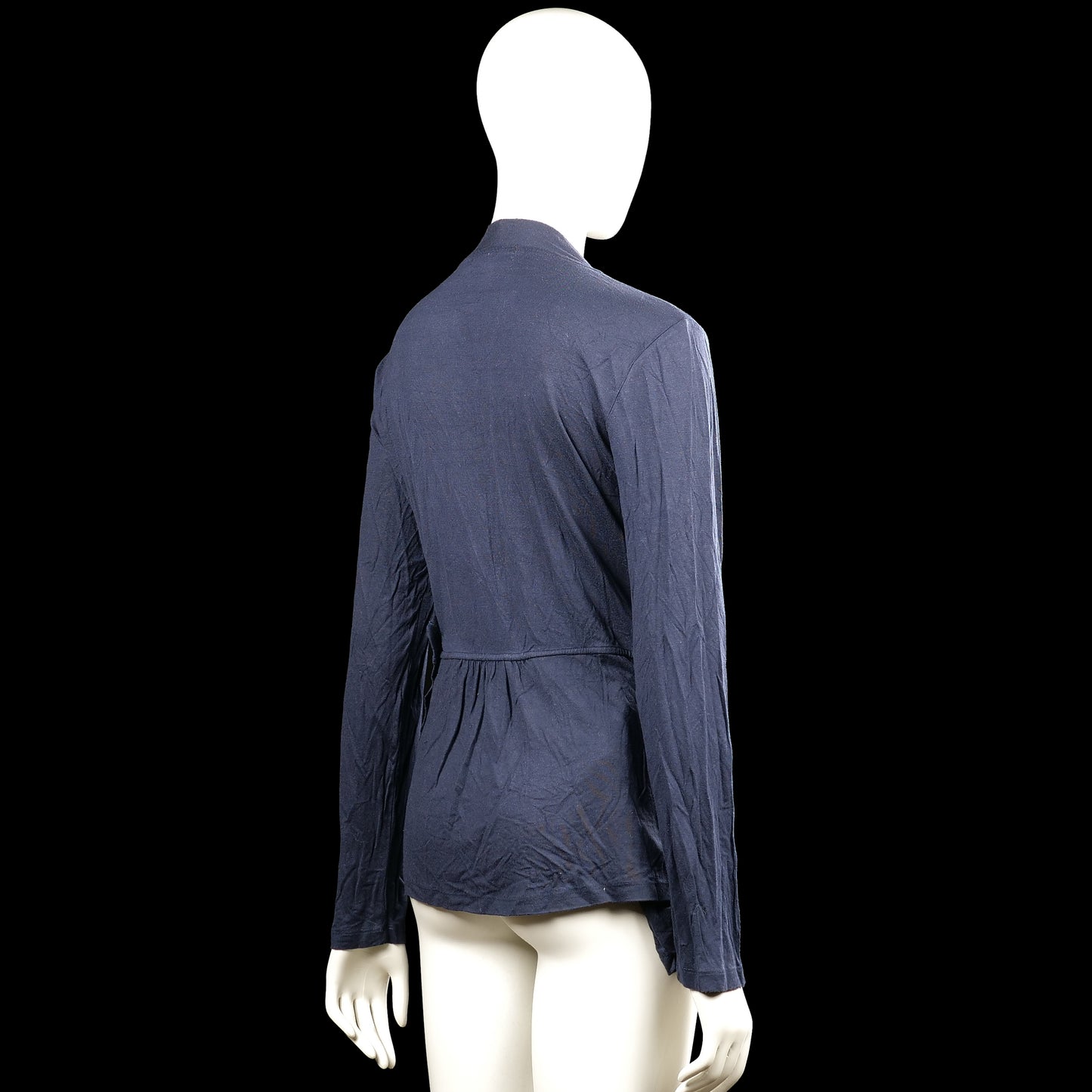Long-sleeve top - Navy - Size L