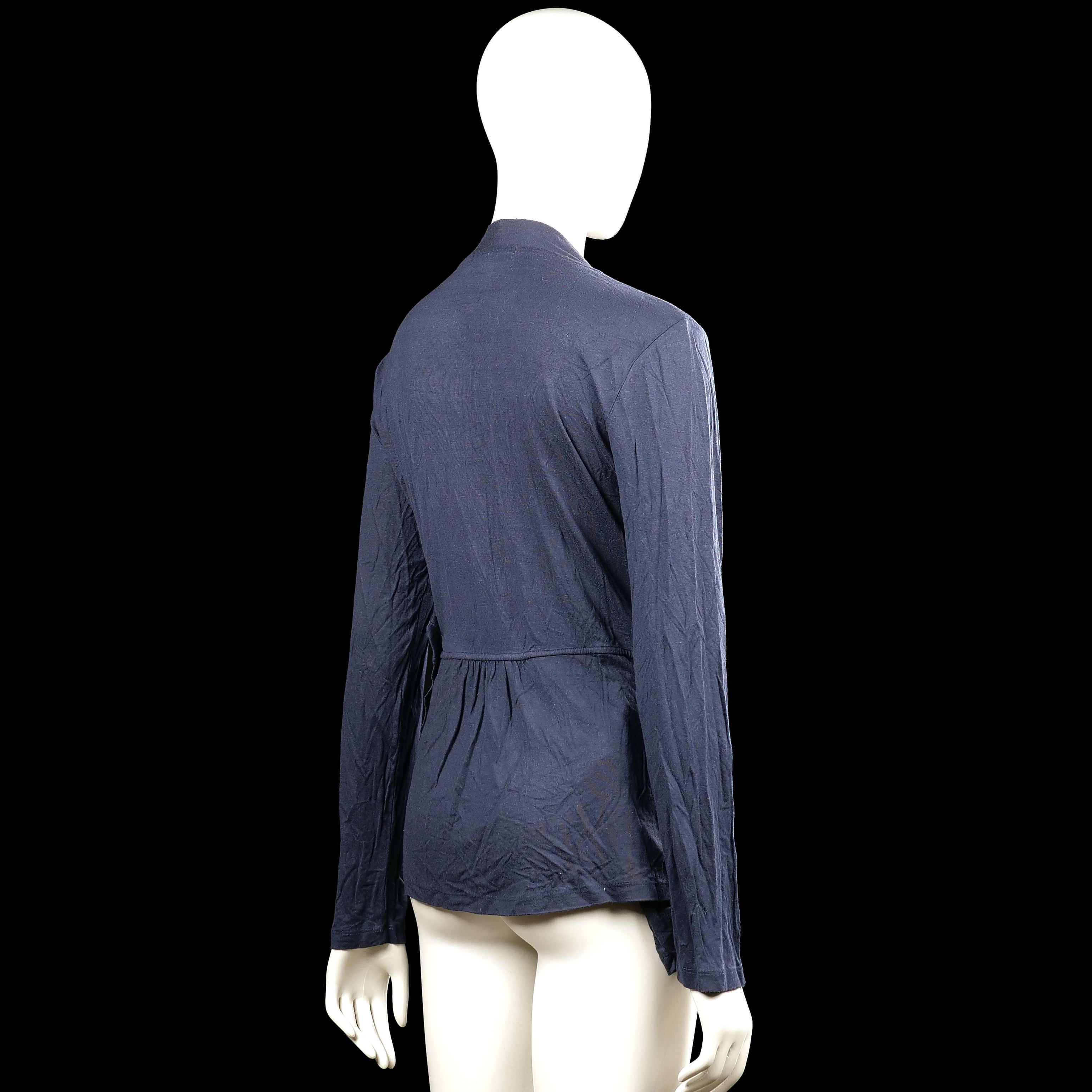 Long-sleeve top - Navy - Size L