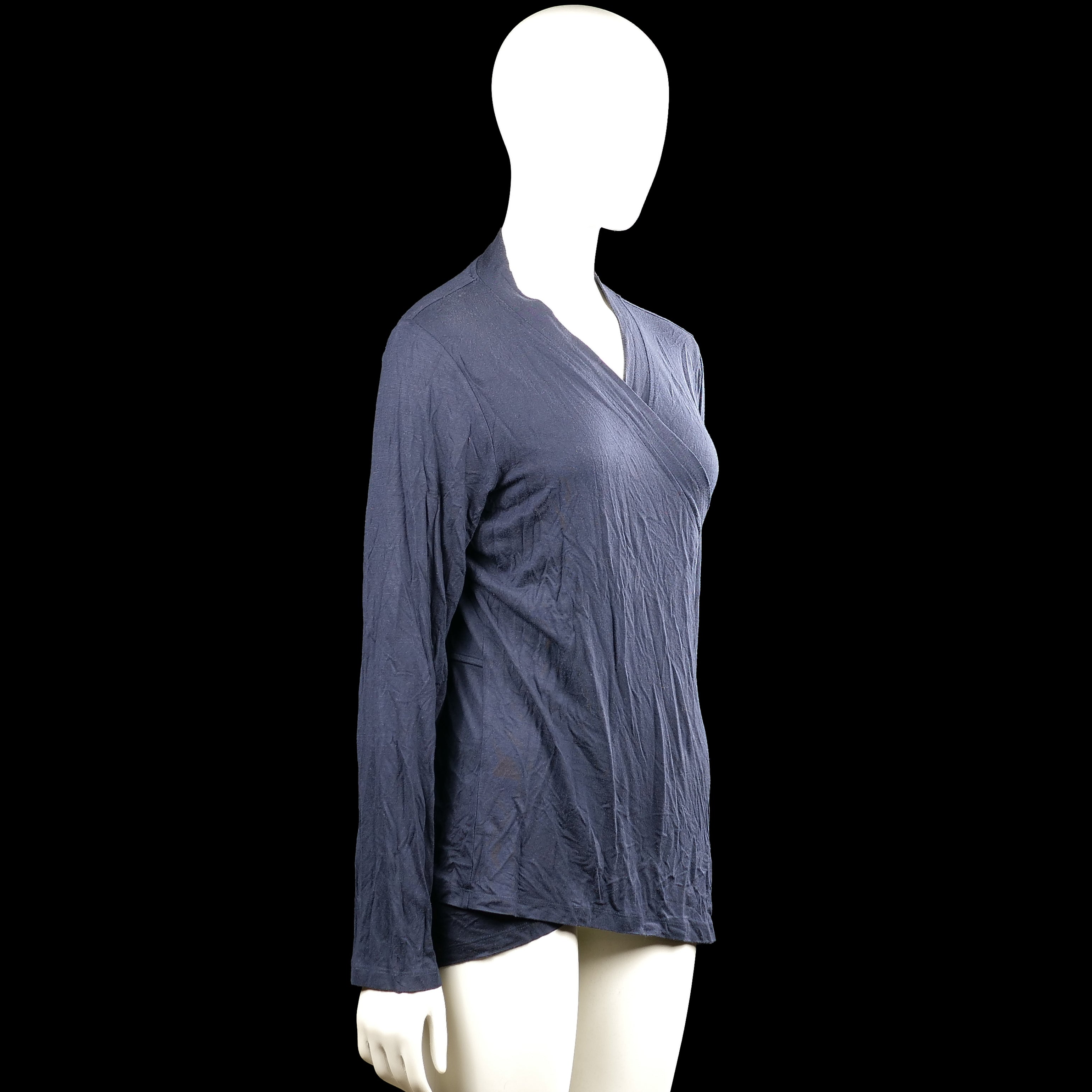 Long-sleeve top - Navy - Size L