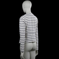 Blazer - White & Navy - Size 36