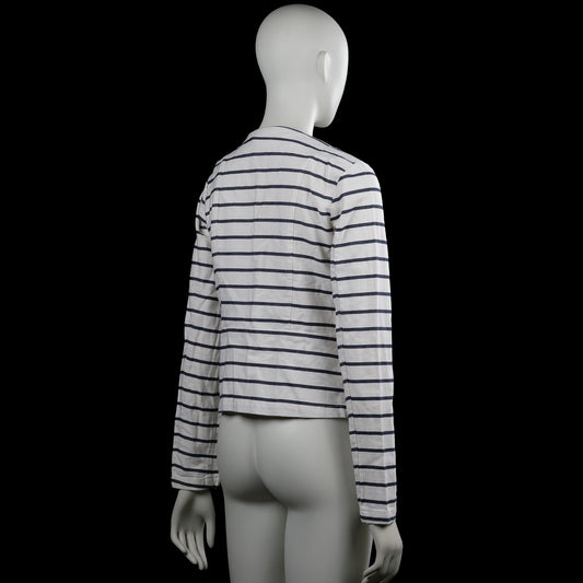 Blazer - White & Navy - Size 36