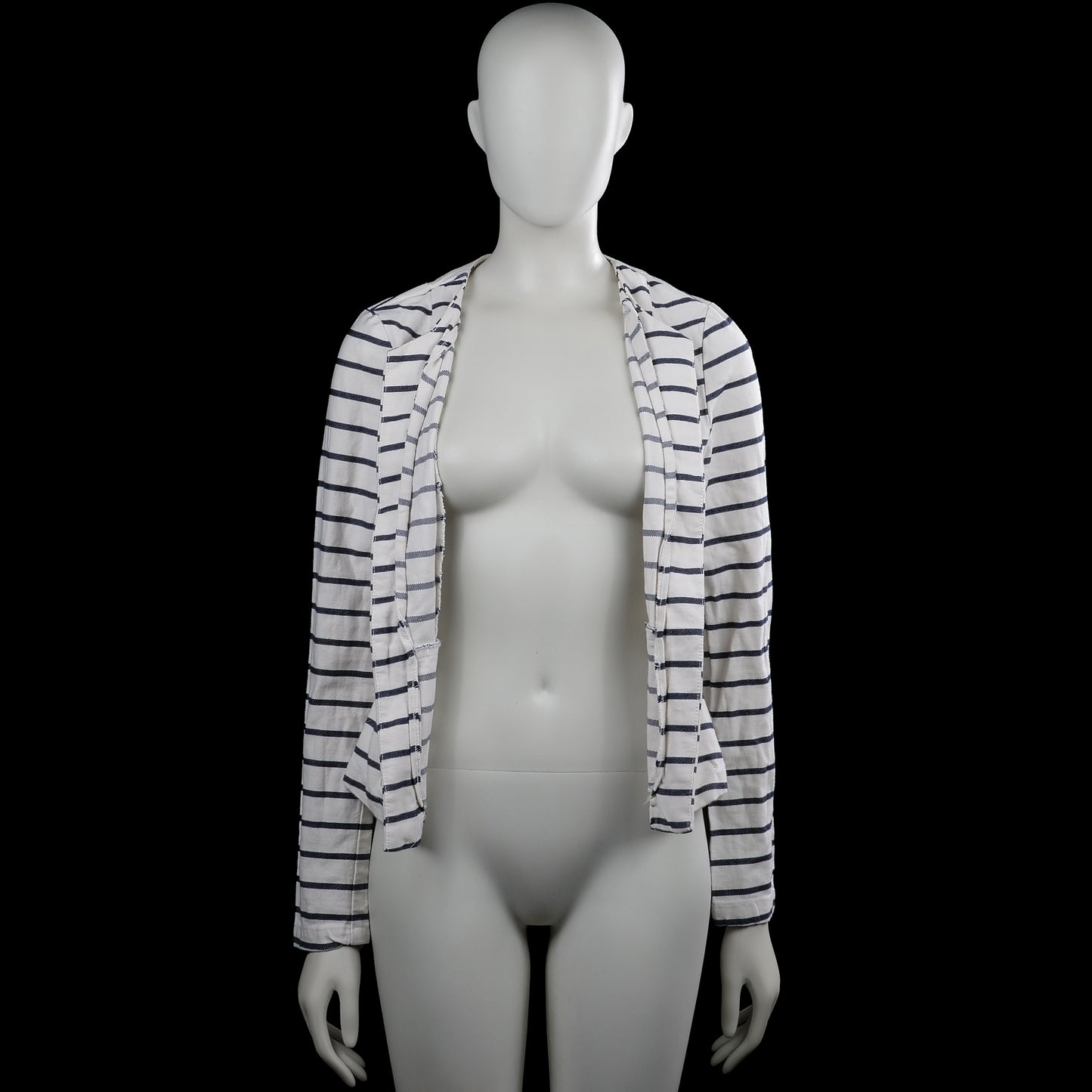 Blazer - White & Navy - Size 36