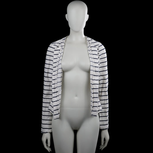 Blazer - White & Navy - Size 36
