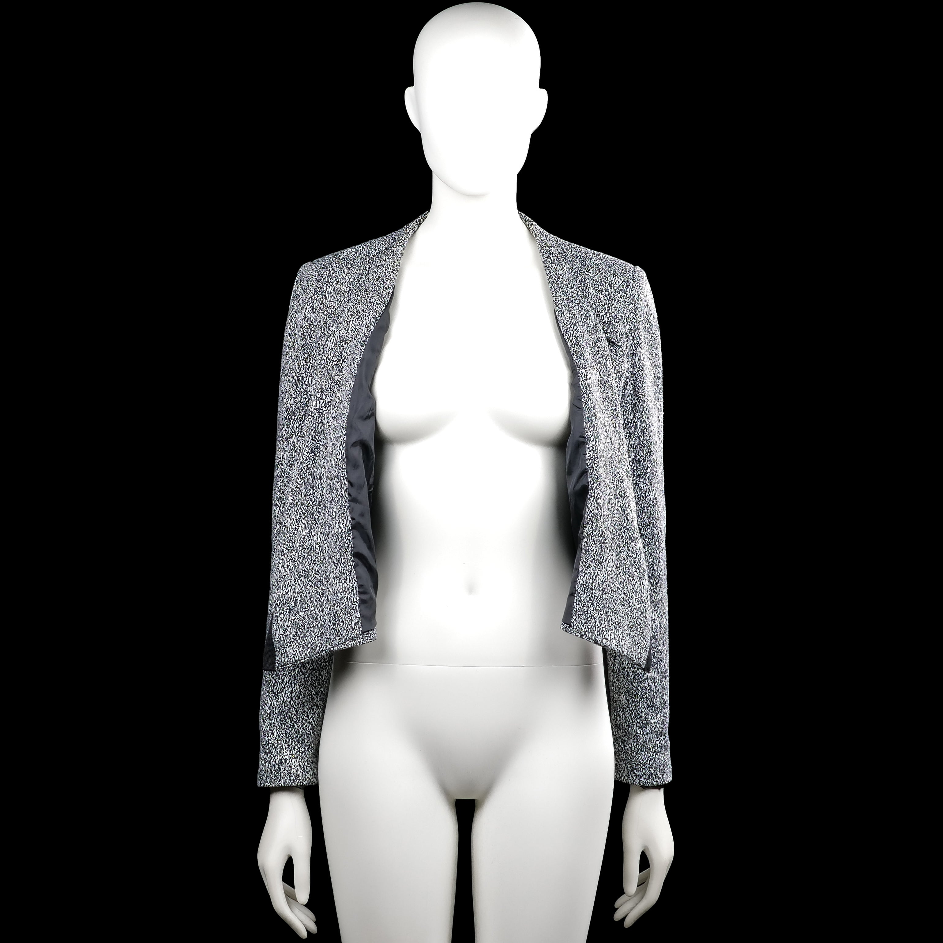 Blazer - Gray & Black - Size 36