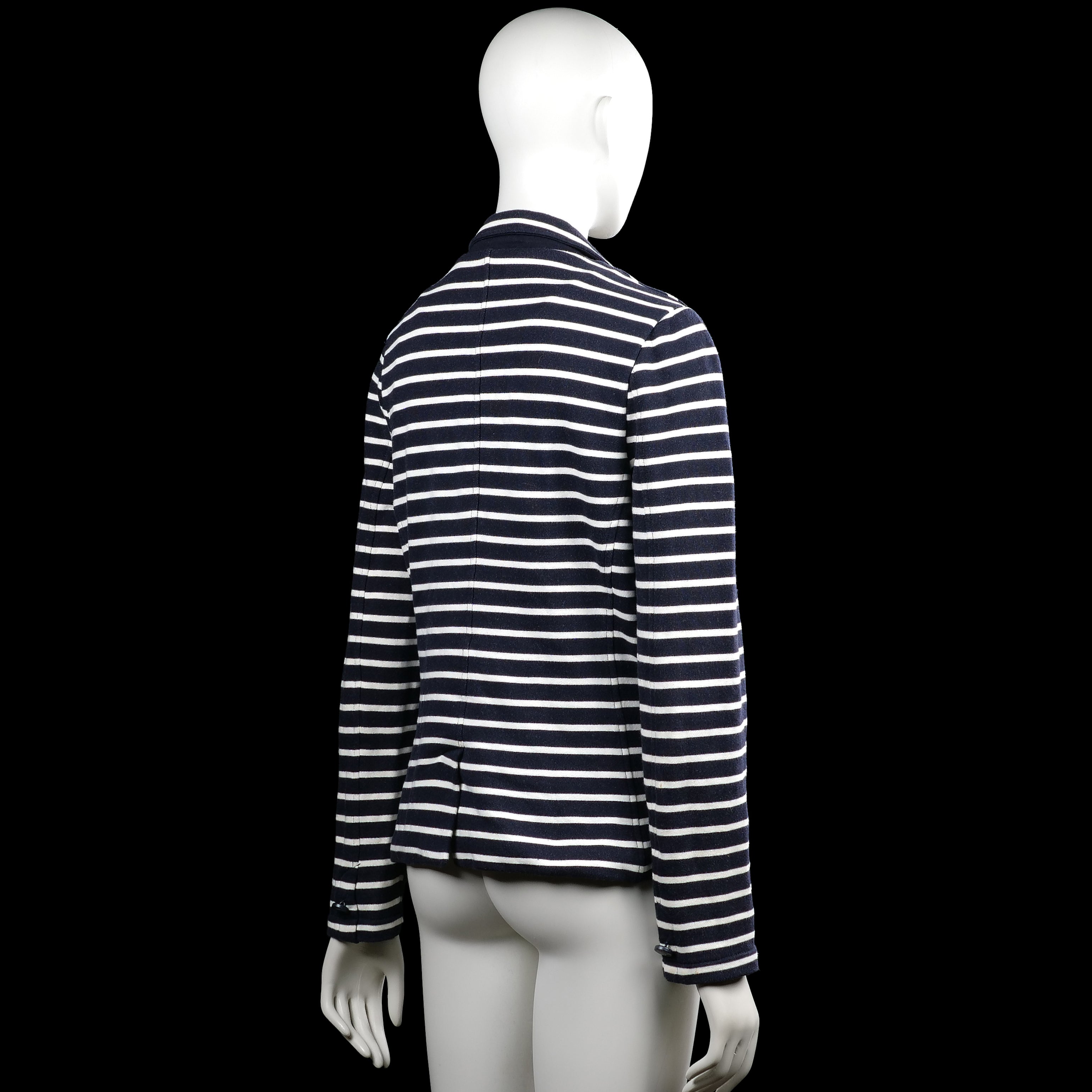 Blazer - Navy & White - Size M