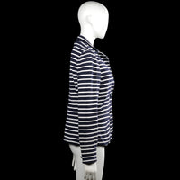 Blazer - Navy & White - Size M