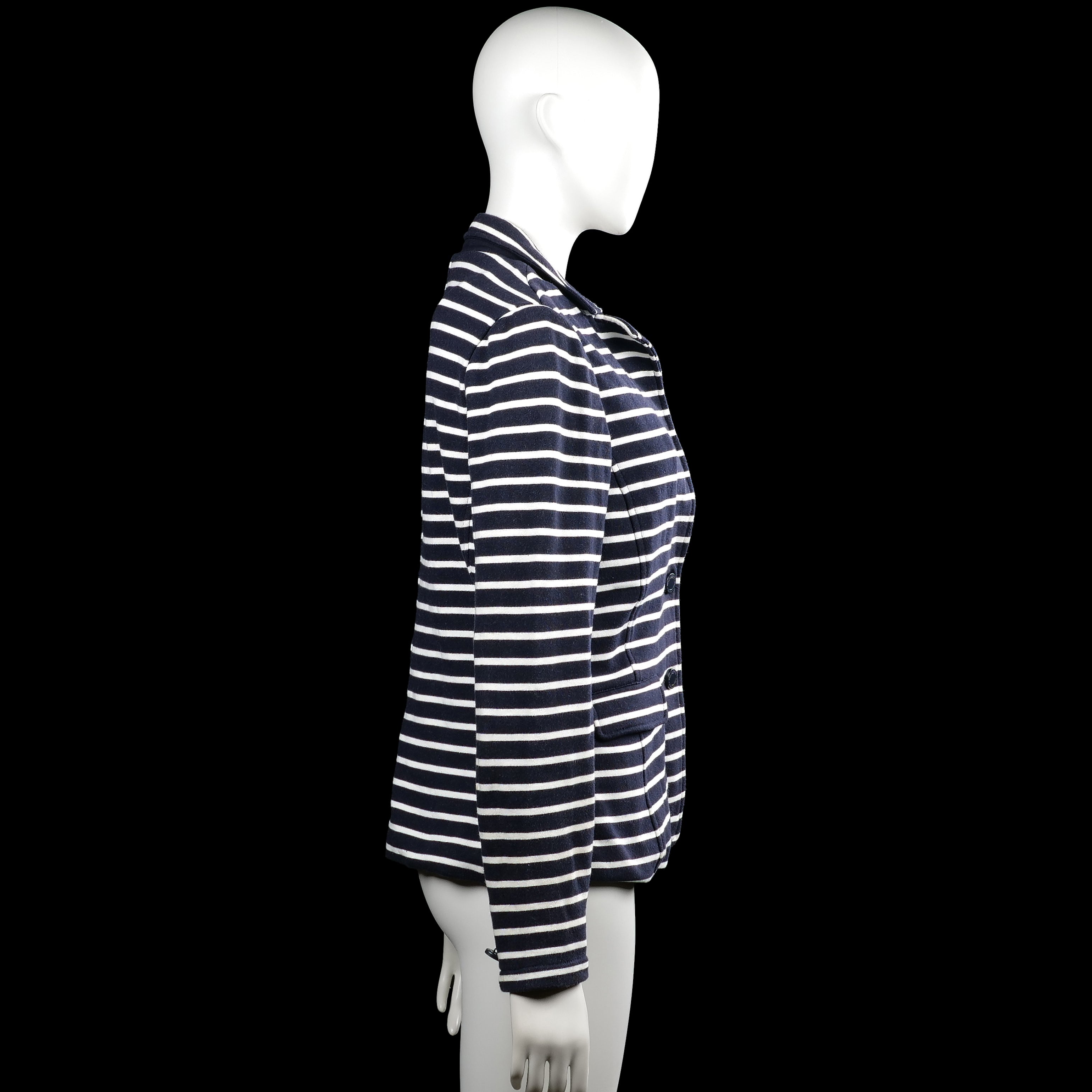 Blazer - Navy & White - Size M