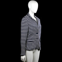 Blazer - Navy & White - Size M