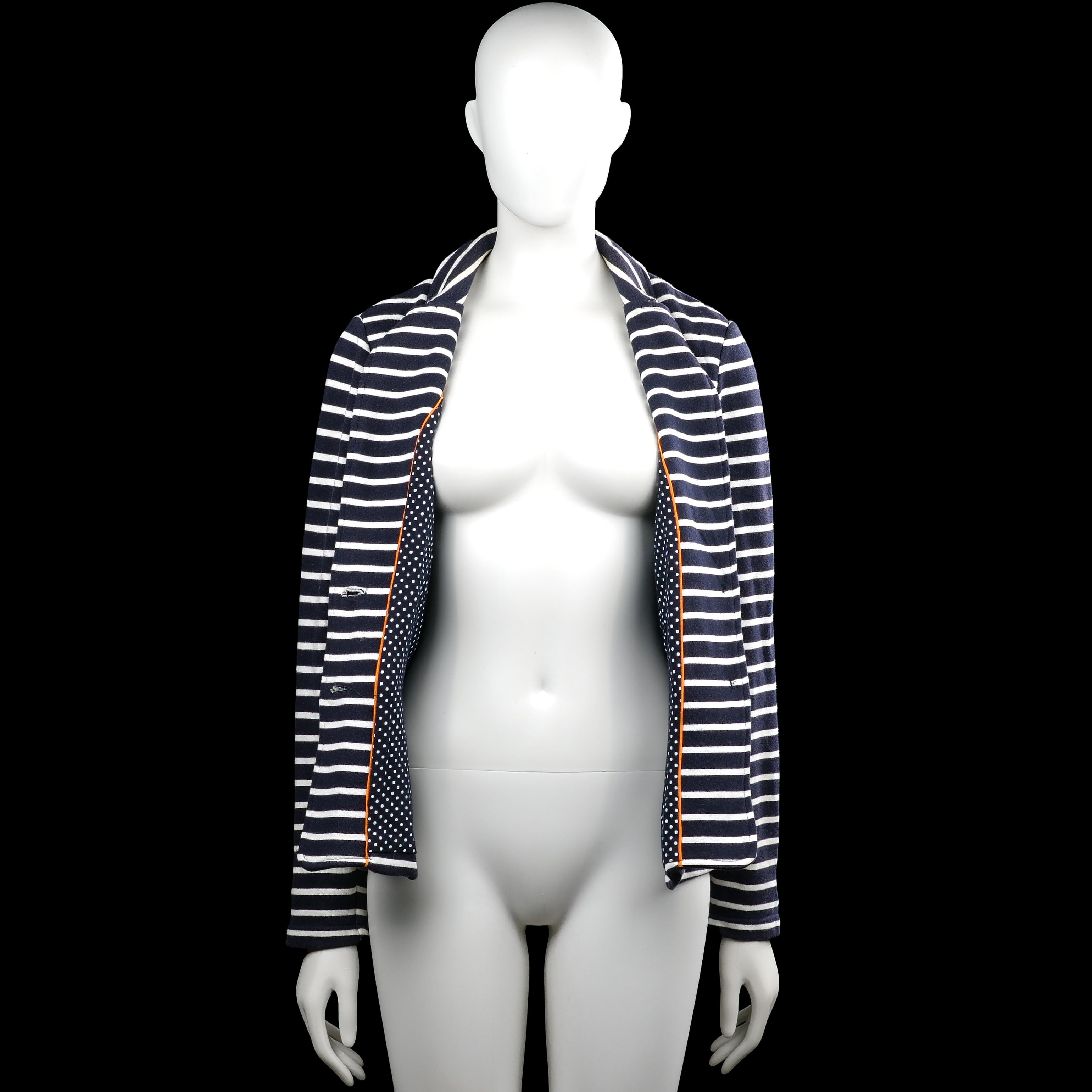 Blazer - Navy & White - Size M