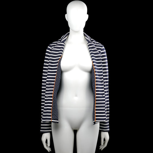 Blazer - Navy & White - Size M