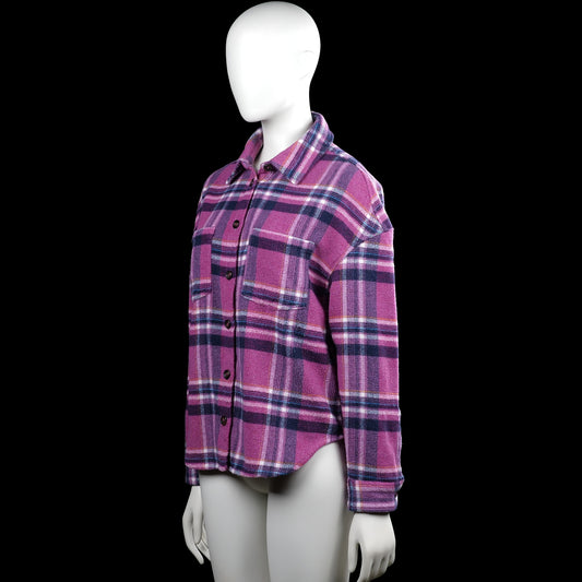Shirt - Purple & Black - Size 34