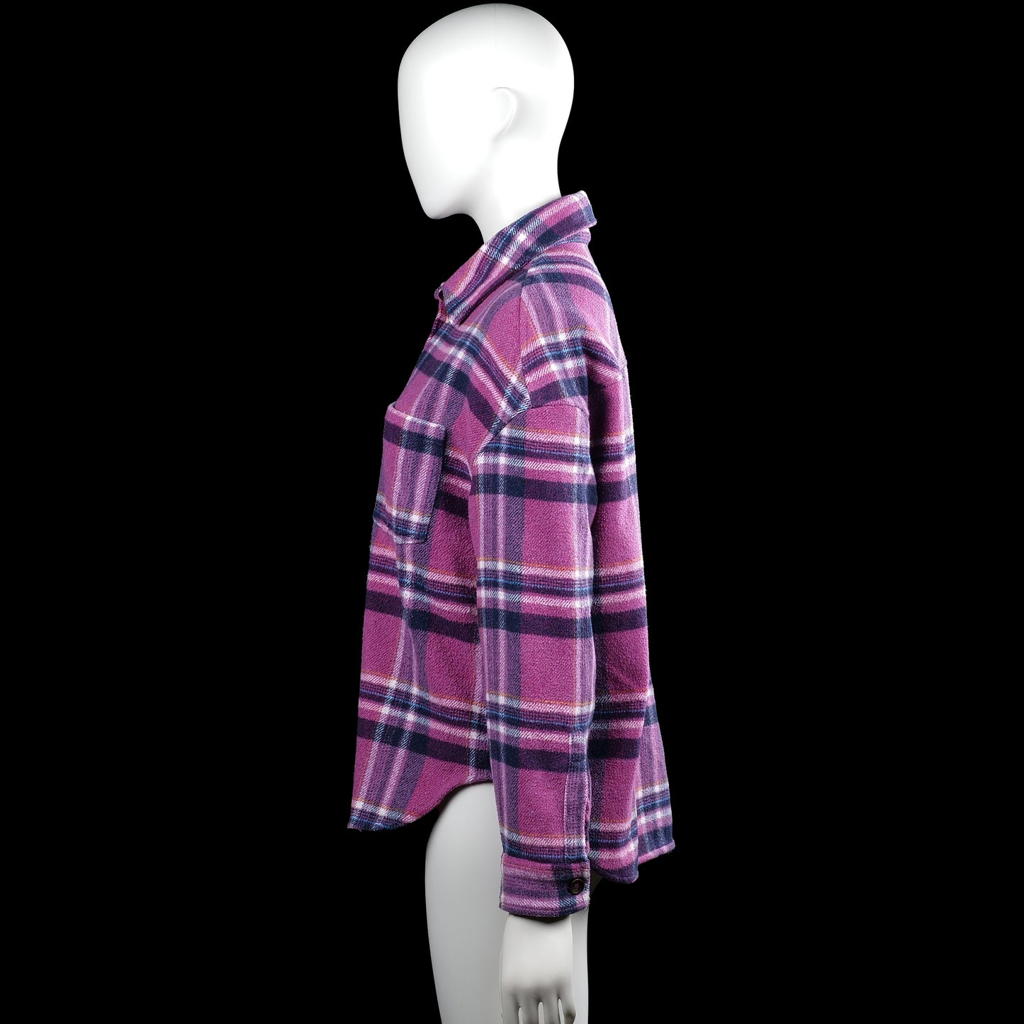 Shirt - Purple & Black - Size 34