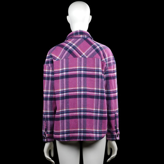 Shirt - Purple & Black - Size 34
