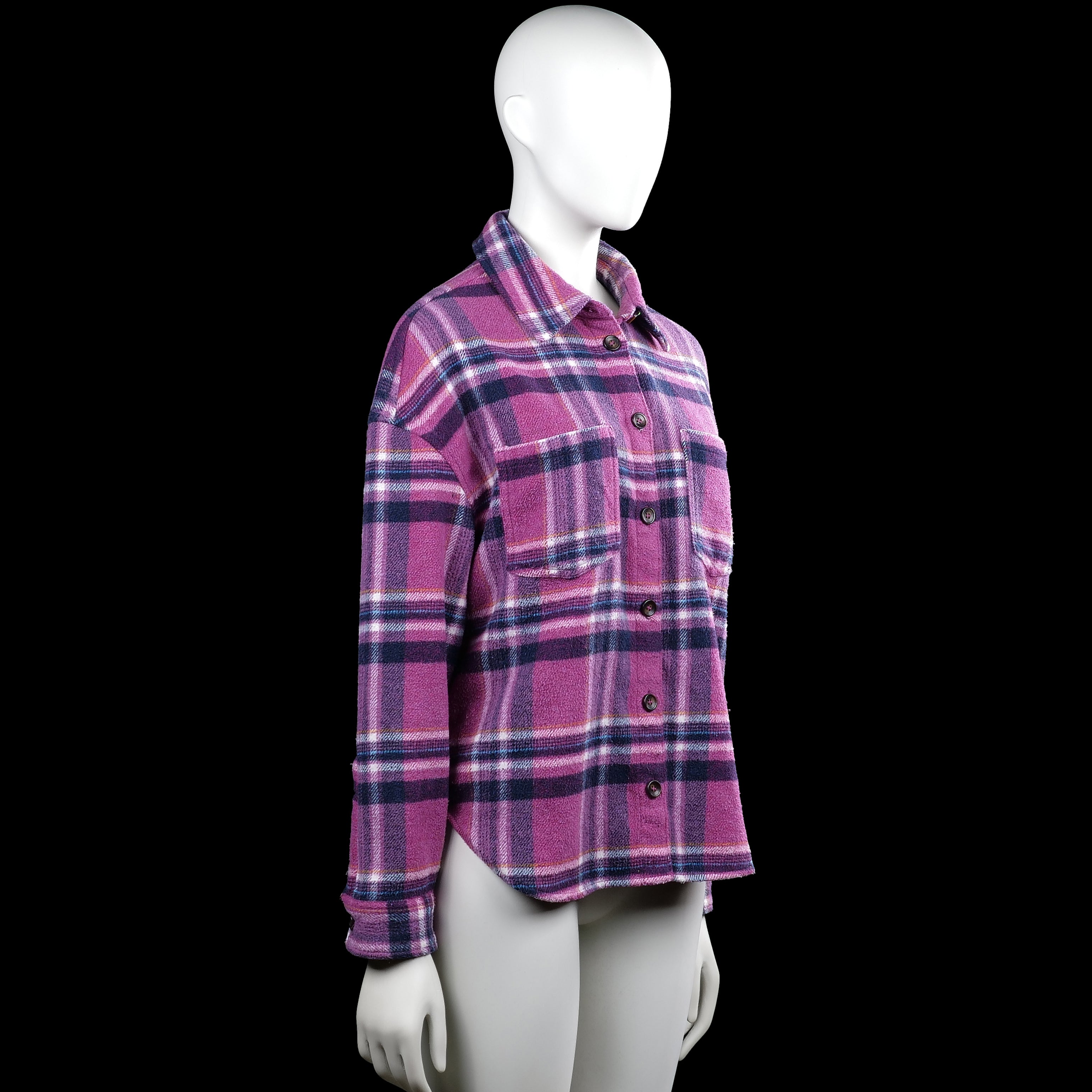 Shirt - Purple & Black - Size 34