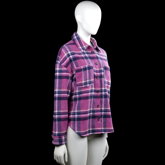 Shirt - Purple & Black - Size 34