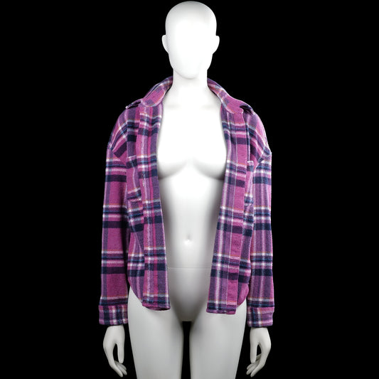 Shirt - Purple & Black - Size 34