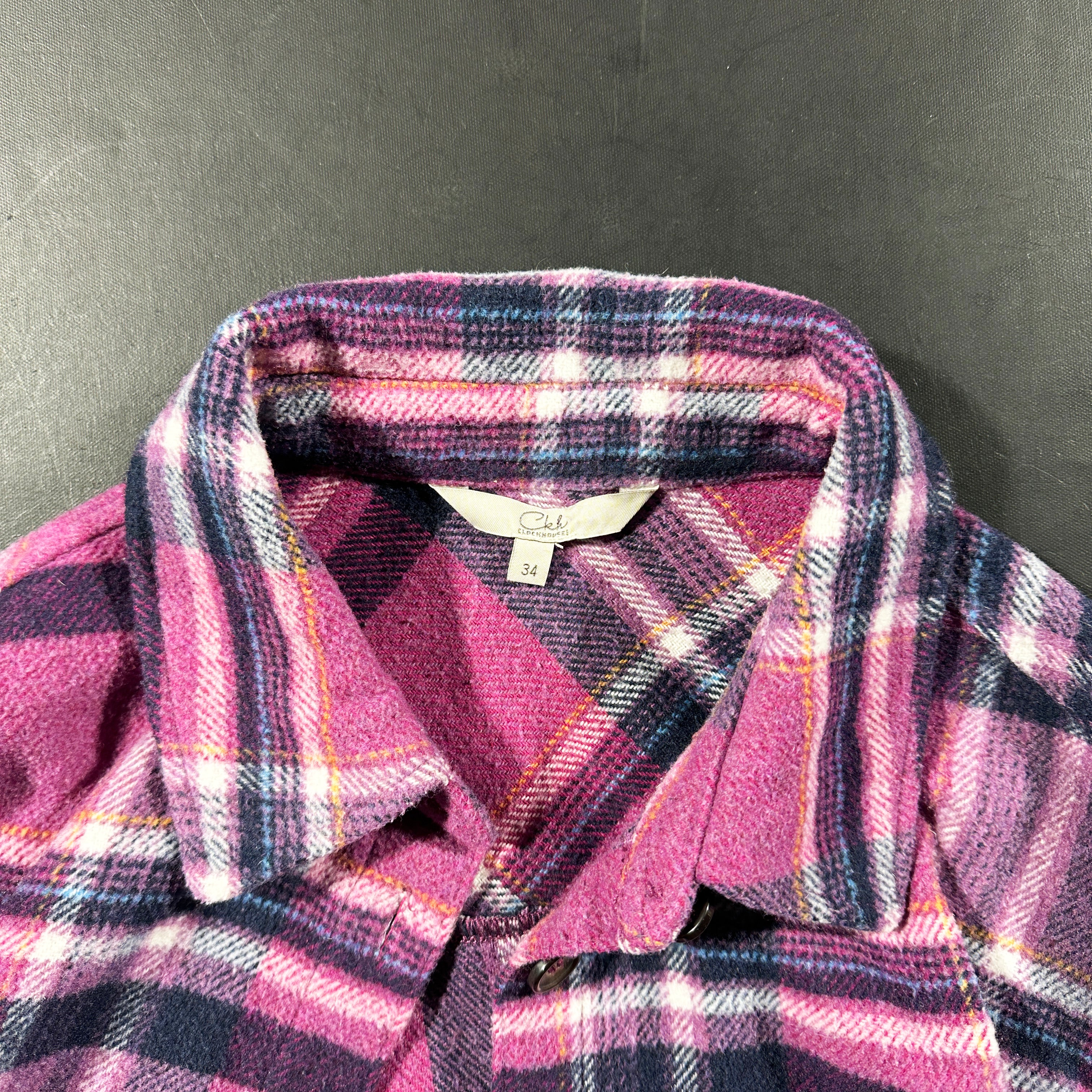 Shirt - Purple & Black - Size 34