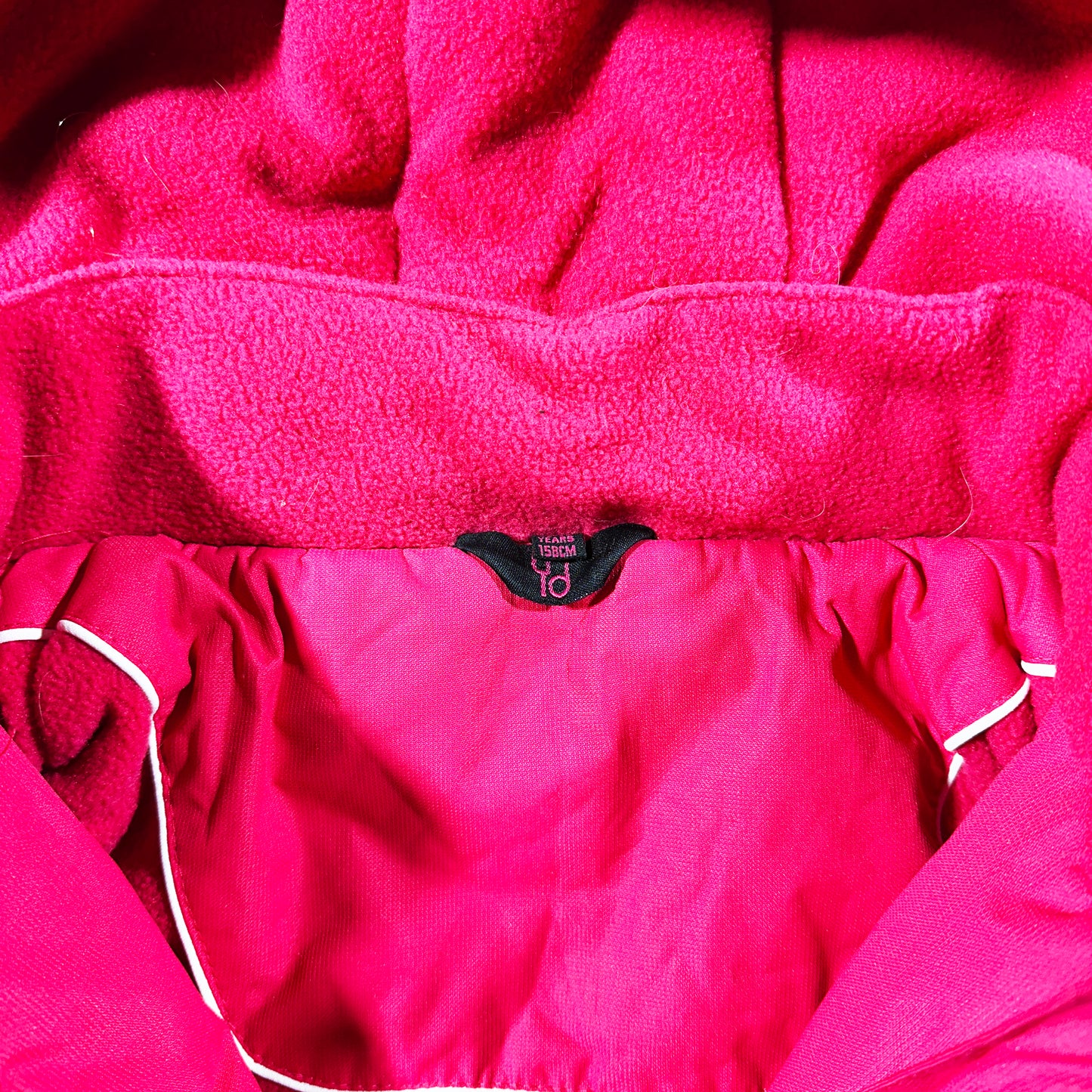 Padded jacket - Pink & White - Size 158
