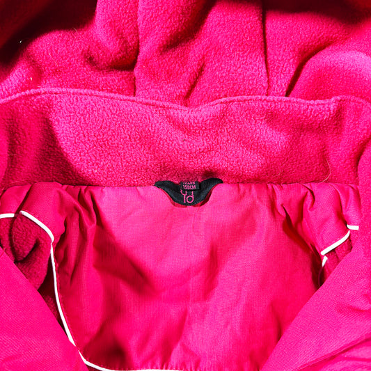 Padded jacket - Pink & White - Size 158