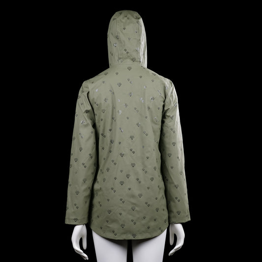 Rain jacket - Olive - Size L, XL