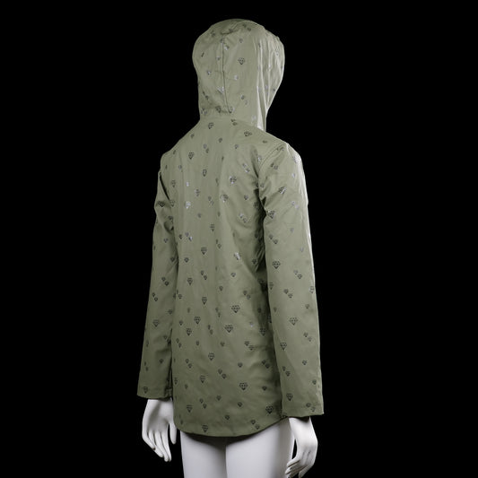 Rain jacket - Olive - Size L, XL