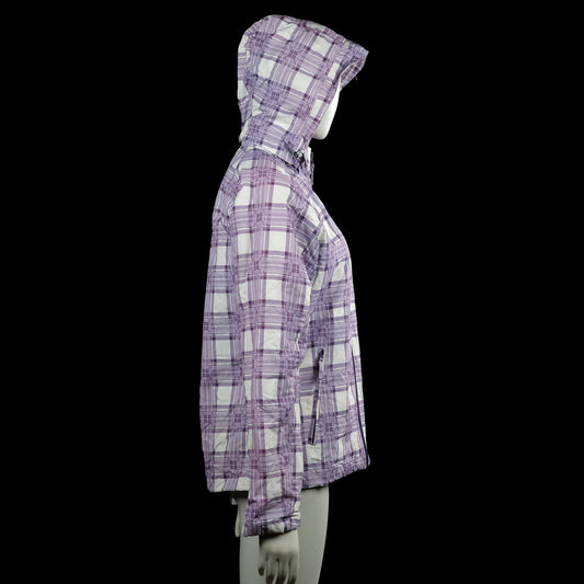 Windbreaker - Purple & White - Size 38