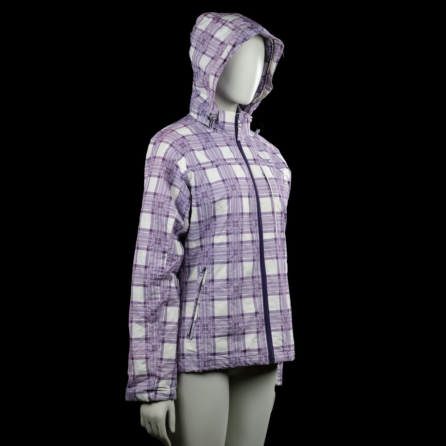 Windbreaker - Purple & White - Size 38