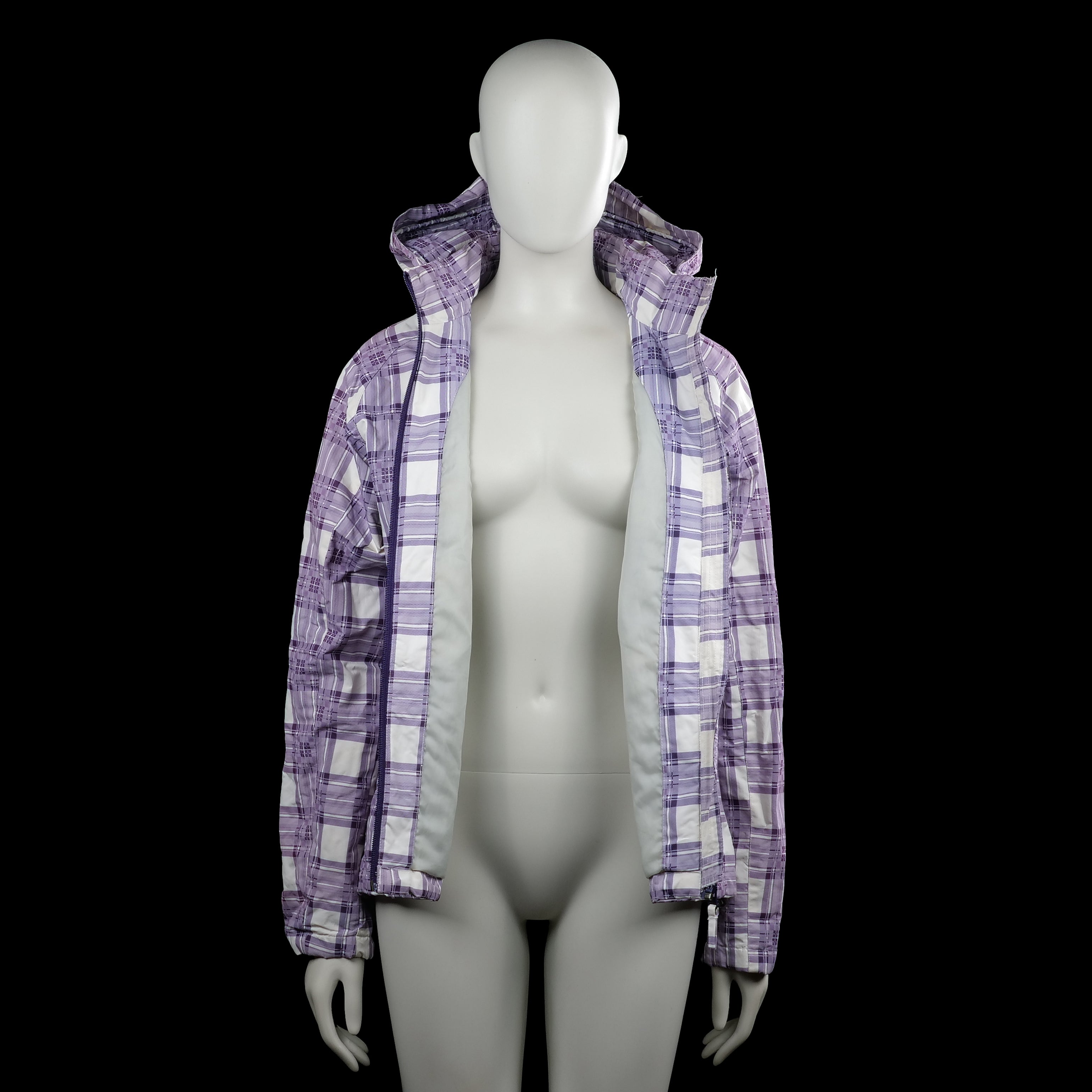 Windbreaker - Purple & White - Size 38