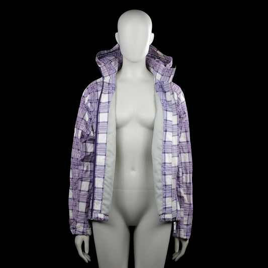 Windbreaker - Purple & White - Size 38