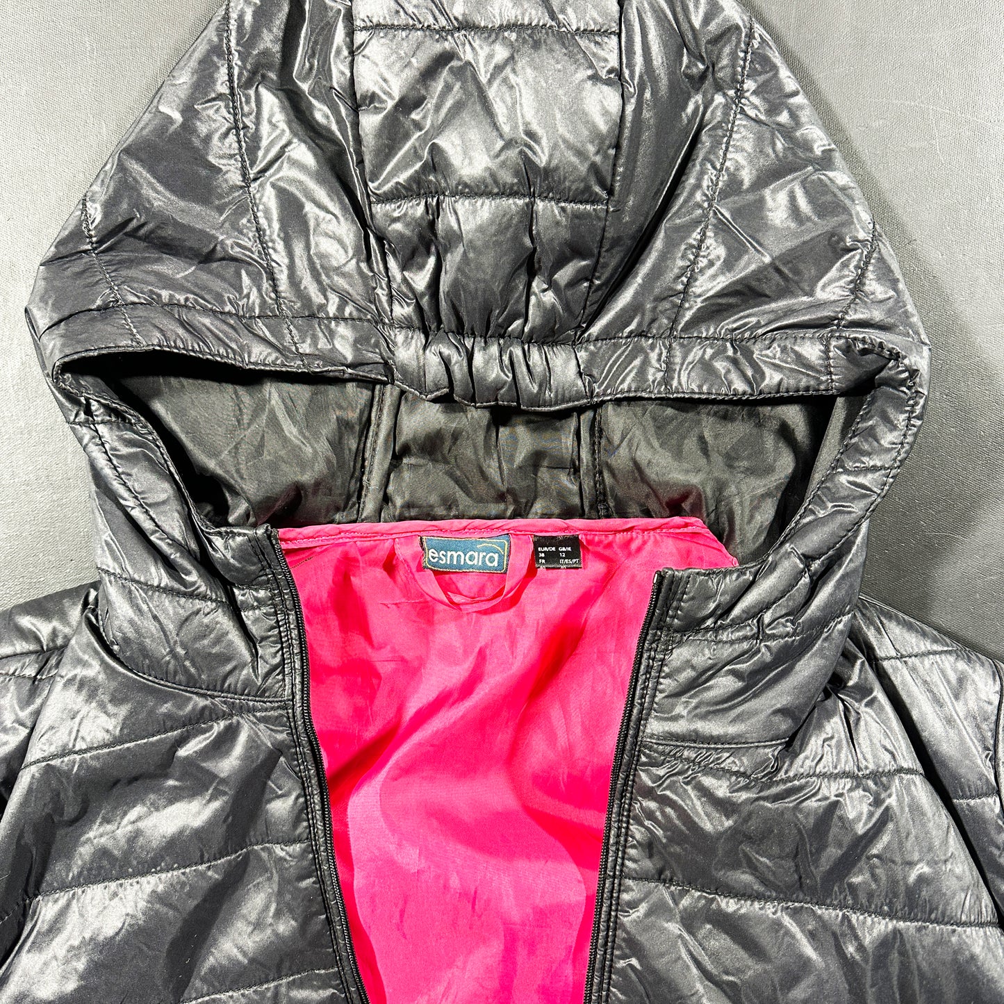 Padded jacket - Dark Gray - Size 38