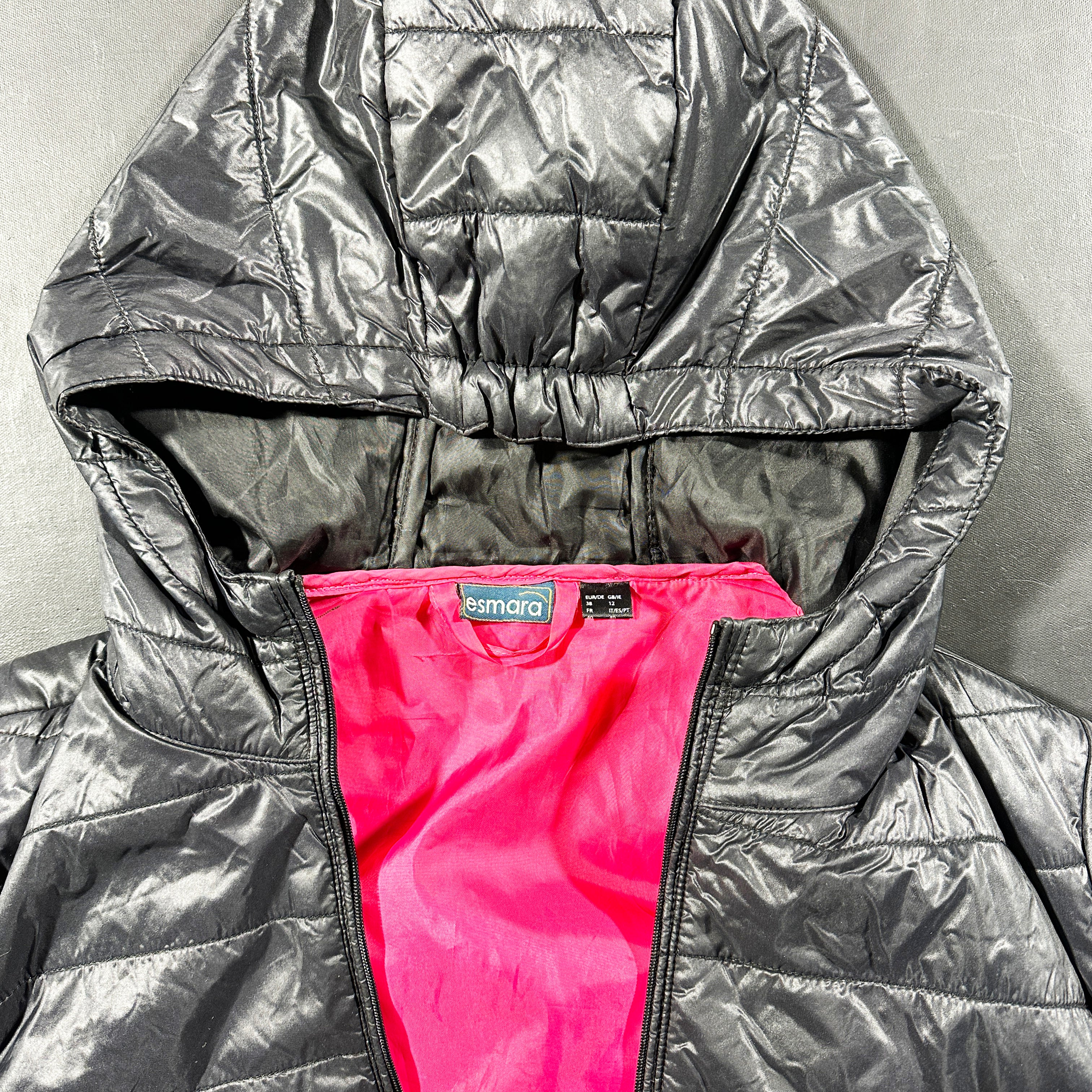 Padded jacket - Dark Gray - Size 38