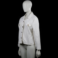 Denim jacket - White - Size M