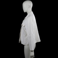 Denim jacket - White - Size M