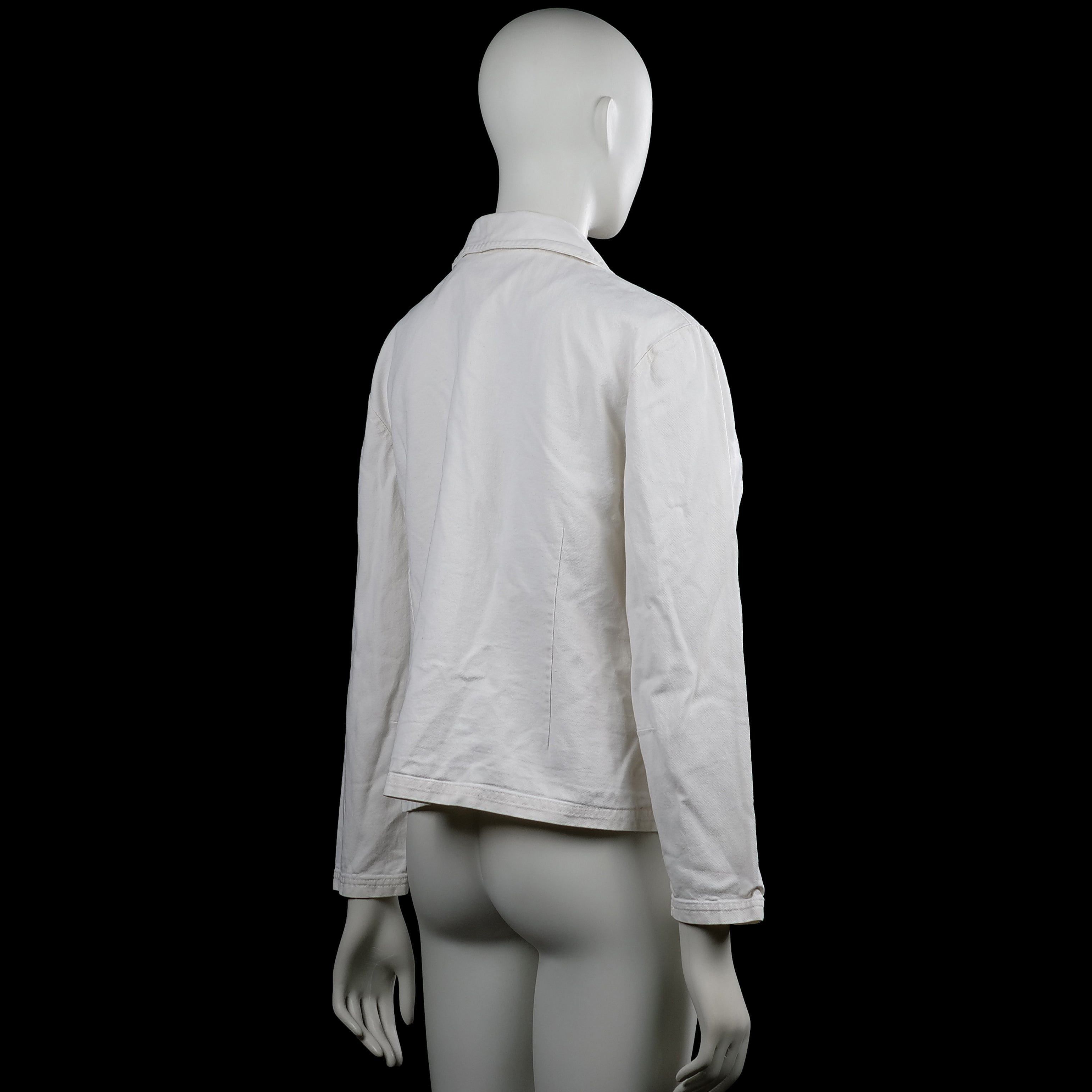 Denim jacket - White - Size M