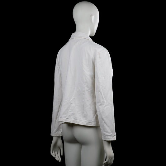 Denim jacket - White - Size M