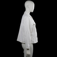 Denim jacket - White - Size M