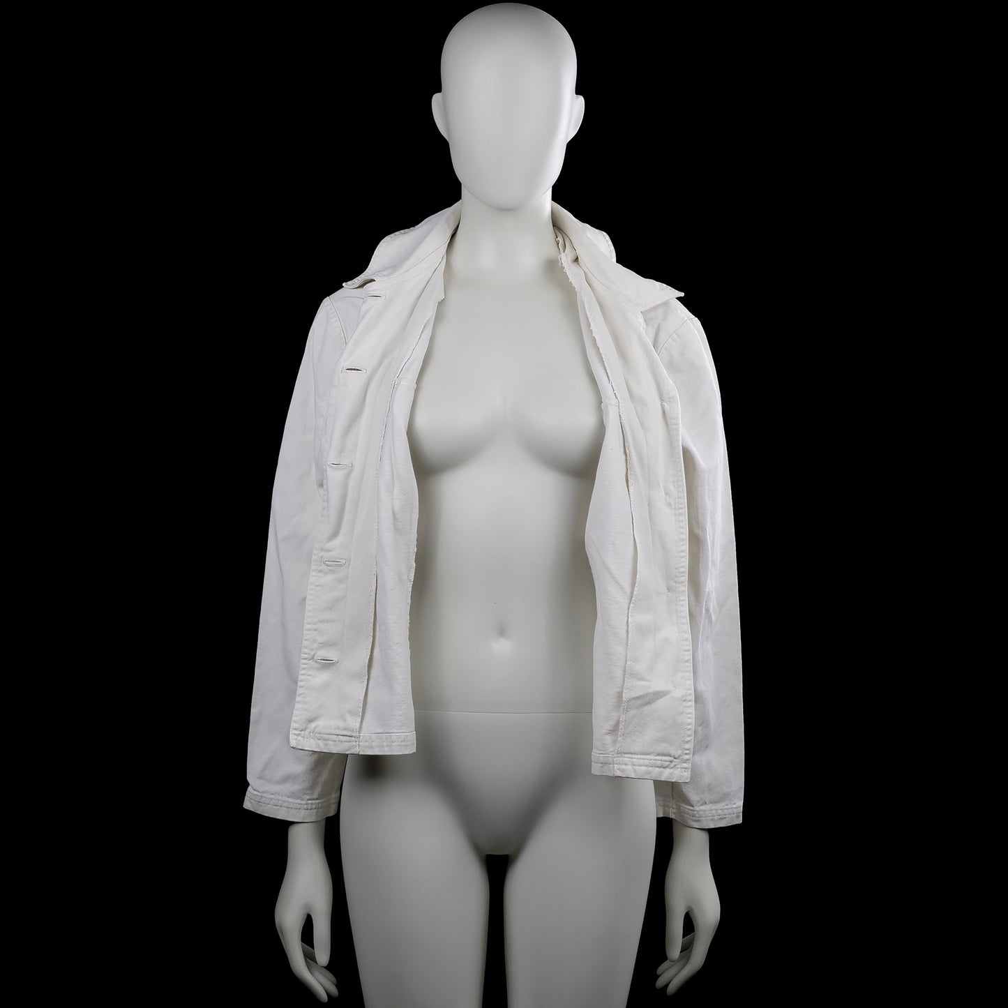 Denim jacket - White - Size M