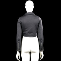 Biker jacket - Black - Size XS