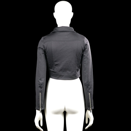 Biker jacket - Black - Size XS