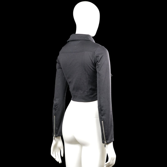 Biker jacket - Black - Size XS