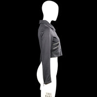 Biker jacket - Black - Size XS