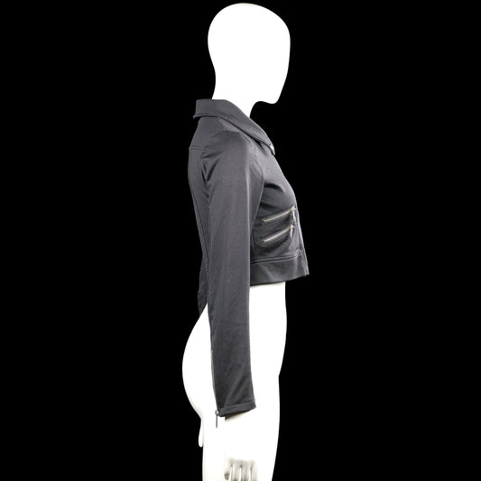 Biker jacket - Black - Size XS