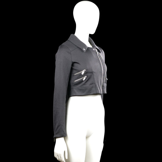 Biker jacket - Black - Size XS